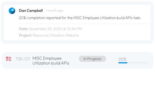 Automatic status updates